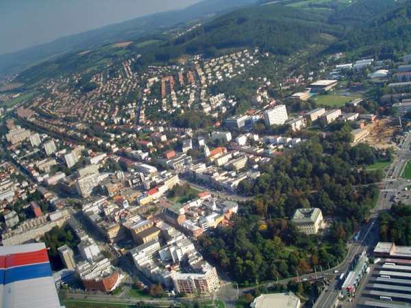 Zln - centrum se zmkem